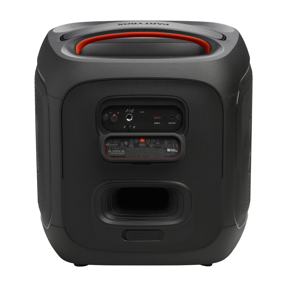 JBL PartyBox Encore Essential 2 Bocina Portátil Bluetooth | AI Sound Boost | Luces | 15H | IPX4 | Negro
