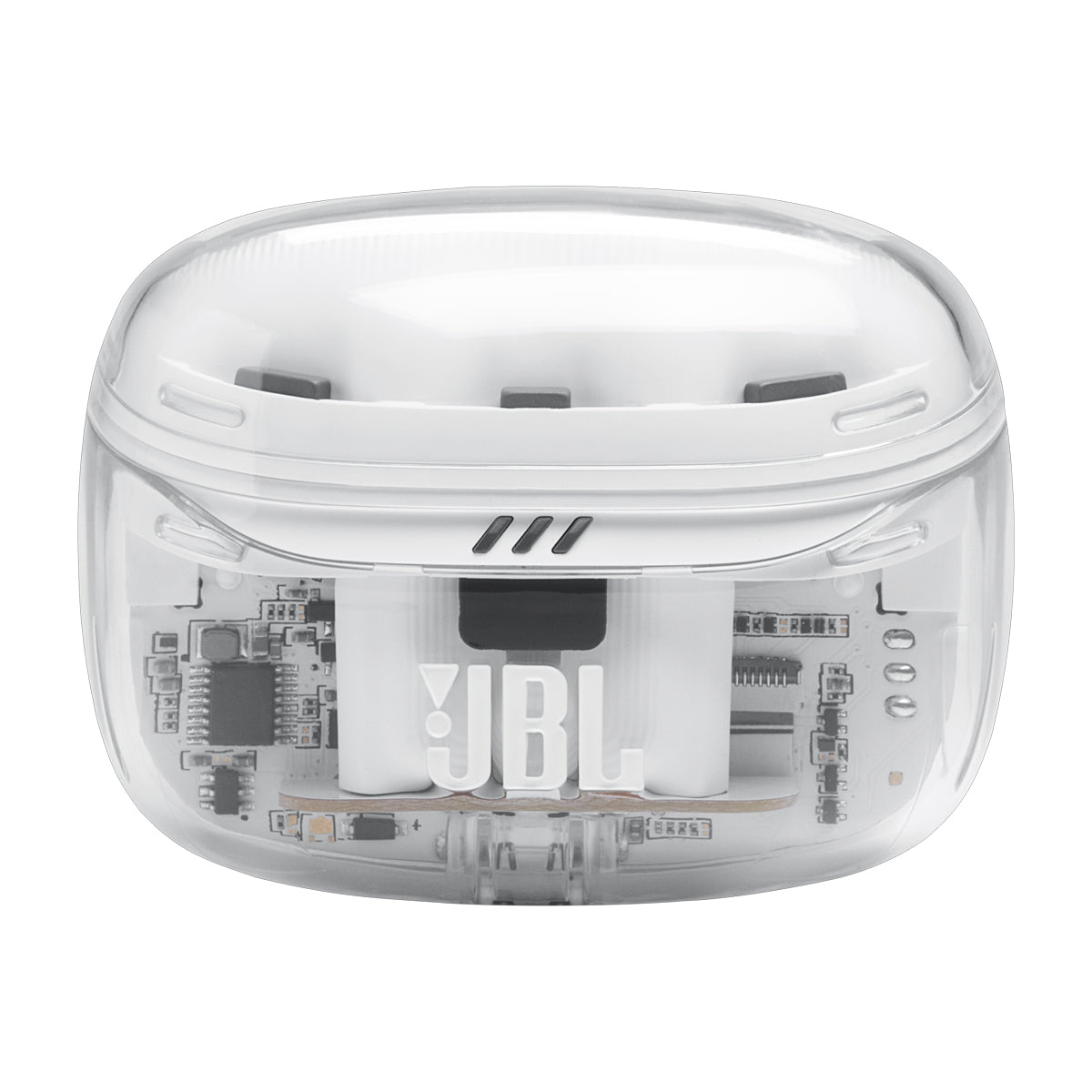 JBL Tune Beam 2 Ghost Edition True Wireless Audífonos Inalámbricos Bluetooth | Adaptive Noise Cancelling | Blanco