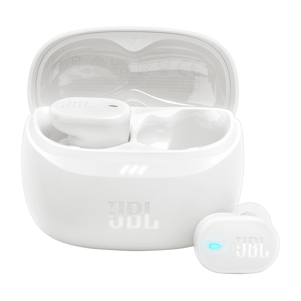 JBL Tune Buds 2 True Wireless Audífonos Inalámbricos Bluetooth | Adaptive Noise Cancelling | Blanco
