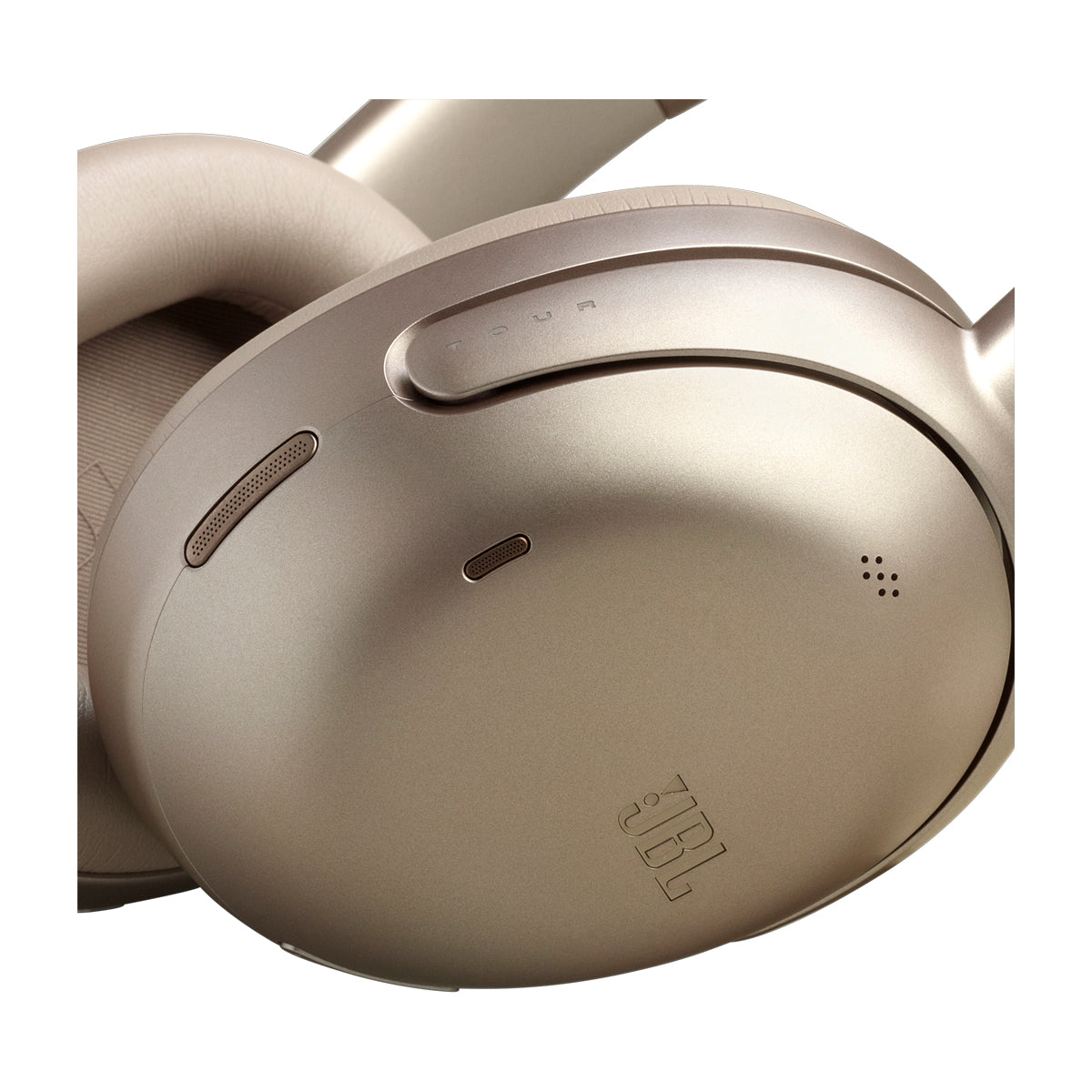 JBL Tour One M3 Audífonos Inalámbricos Bluetooth Over-Ear | True Adaptive Noise Cancelling | Dorado