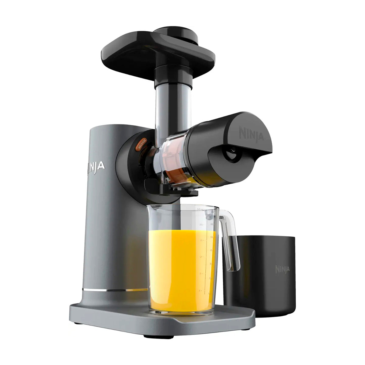 Ninja Neverclog Extractor De Jugos | 700 ml | Alta Potencia | Control de pulpa | Acero inoxidable
