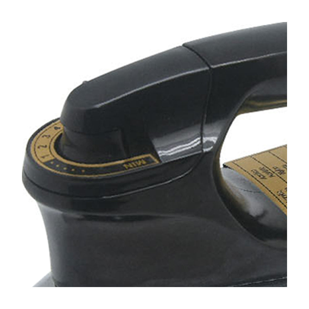 Sankey Plancha de Ropa | Cubierta metálica | Antiadherente | Negro