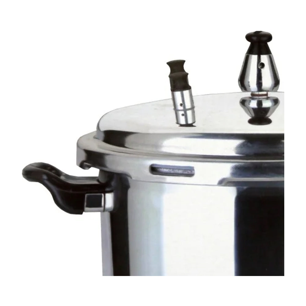 Sankey Olla de Presión de 11L | 3 Válvulas de Seguridad | Seguro de Cierre | Aluminio | Plateado