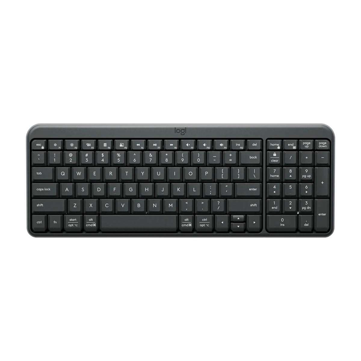 Logitech K250 Teclado Inalámbrico | Plug & Play | A Prueba de Salpicaduras | Negro