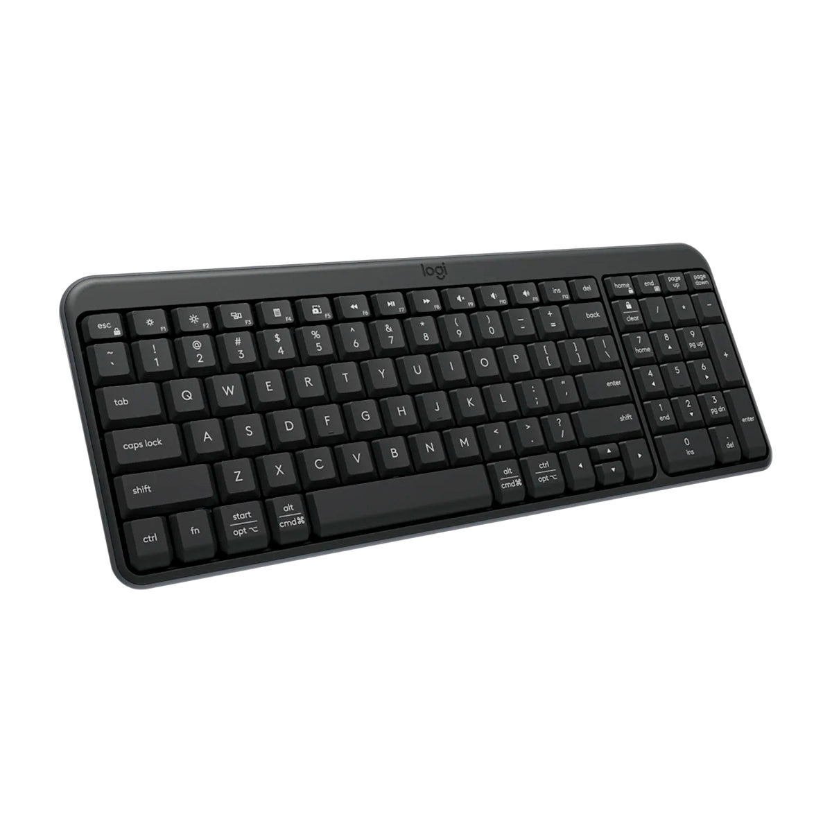 Logitech K250 Teclado Inalámbrico | Plug & Play | A Prueba de Salpicaduras | Negro