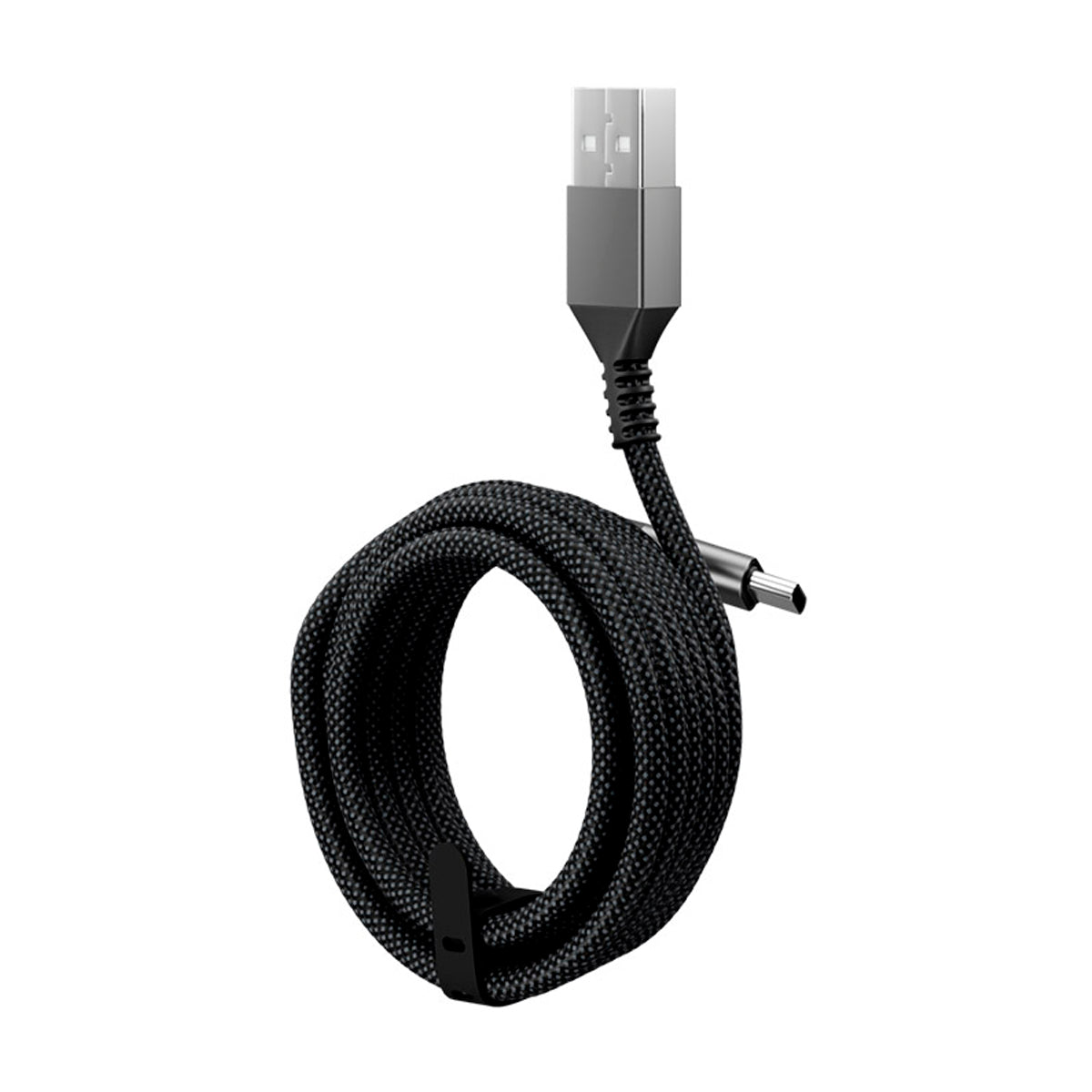 Klip Xtreme PowerGo 050 Cable USB A a USB C | 1.8 Metros | Negro Plateado