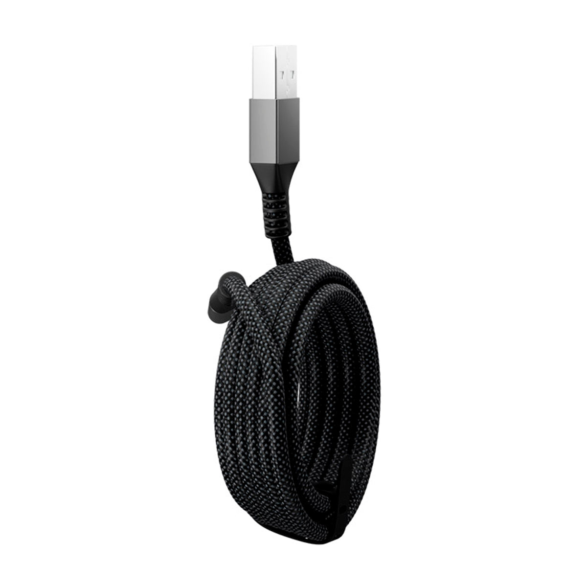 Klip Xtreme PowerGo 050 Cable USB A a USB C | 1.8 Metros | Negro Plateado