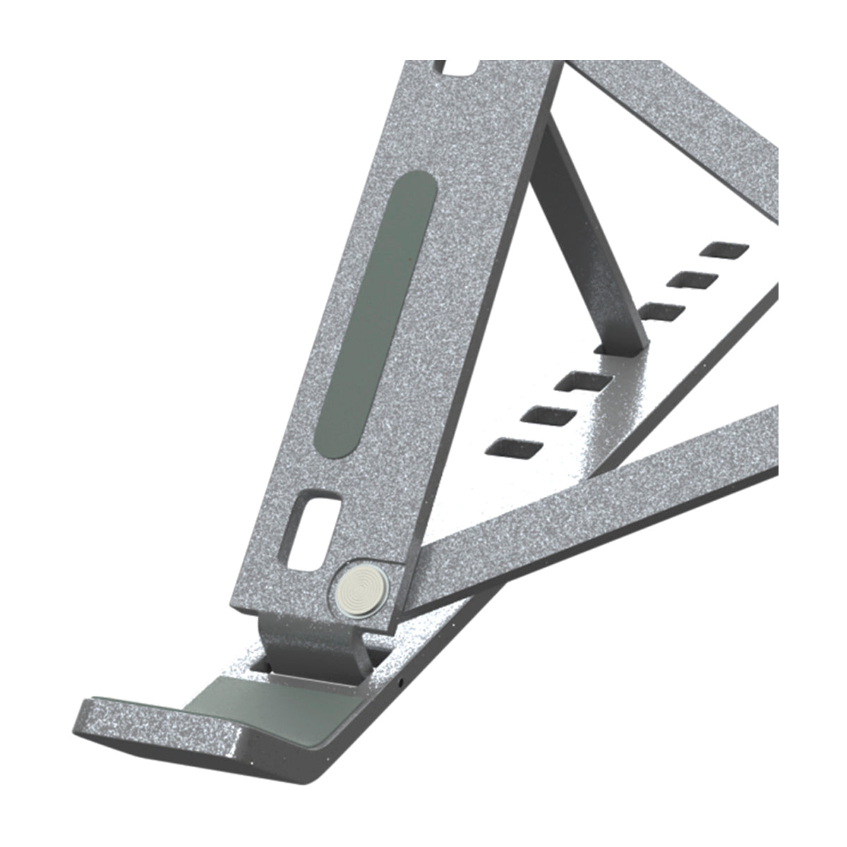 Klip Xtreme Soporte para Laptops Flexus | Plegable | Aluminio | 7 niveles | Hasta 15.6"