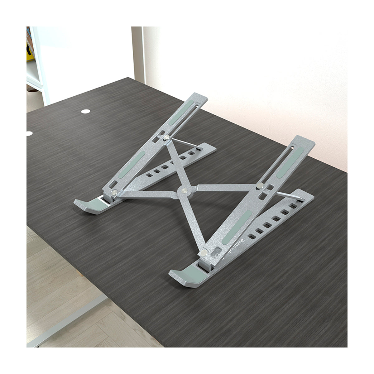 Klip Xtreme Soporte para Laptops Flexus | Plegable | Aluminio | 7 niveles | Hasta 15.6"