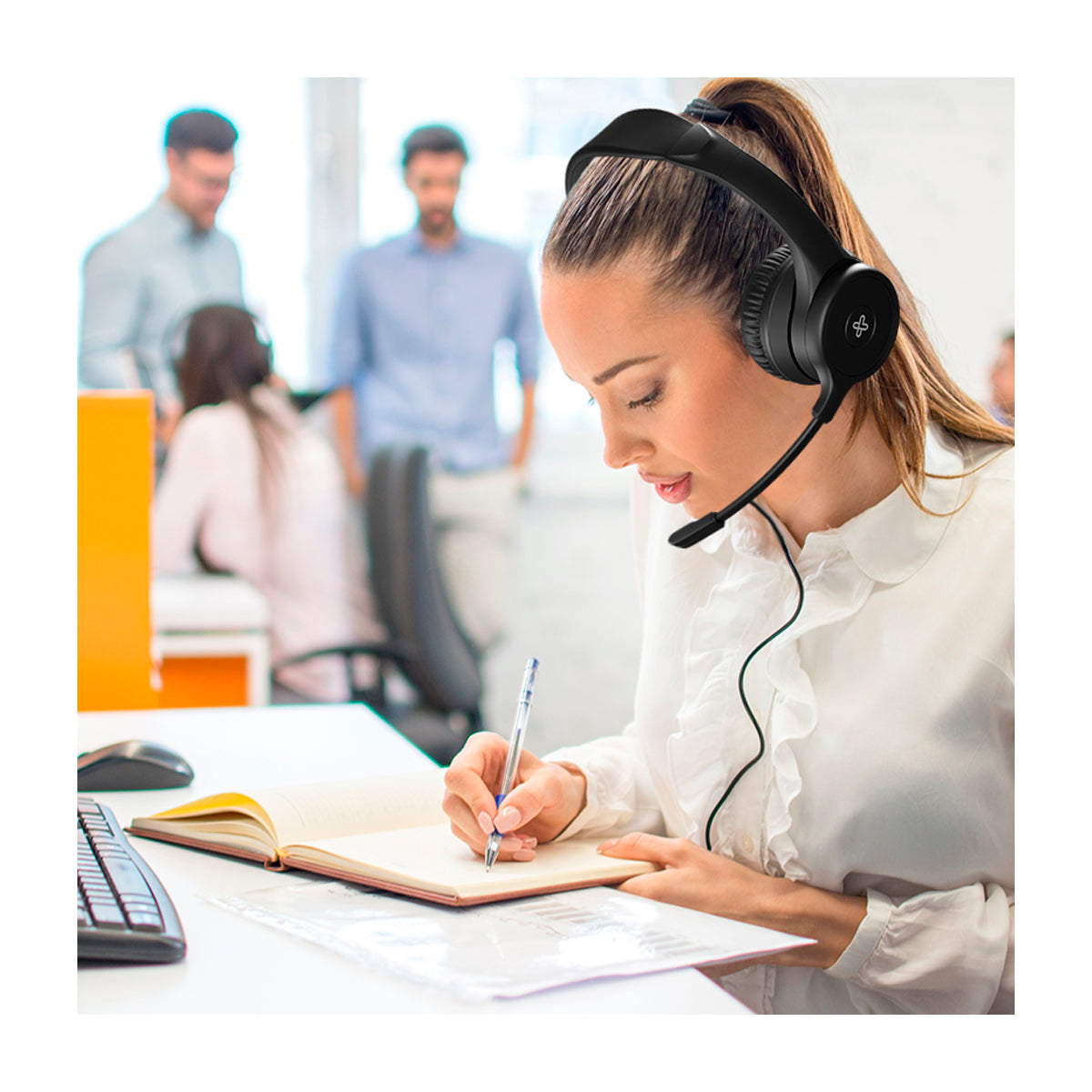 Klip Xtreme KlearCom Headset Estéreo Audífonos On-Ear de Cable