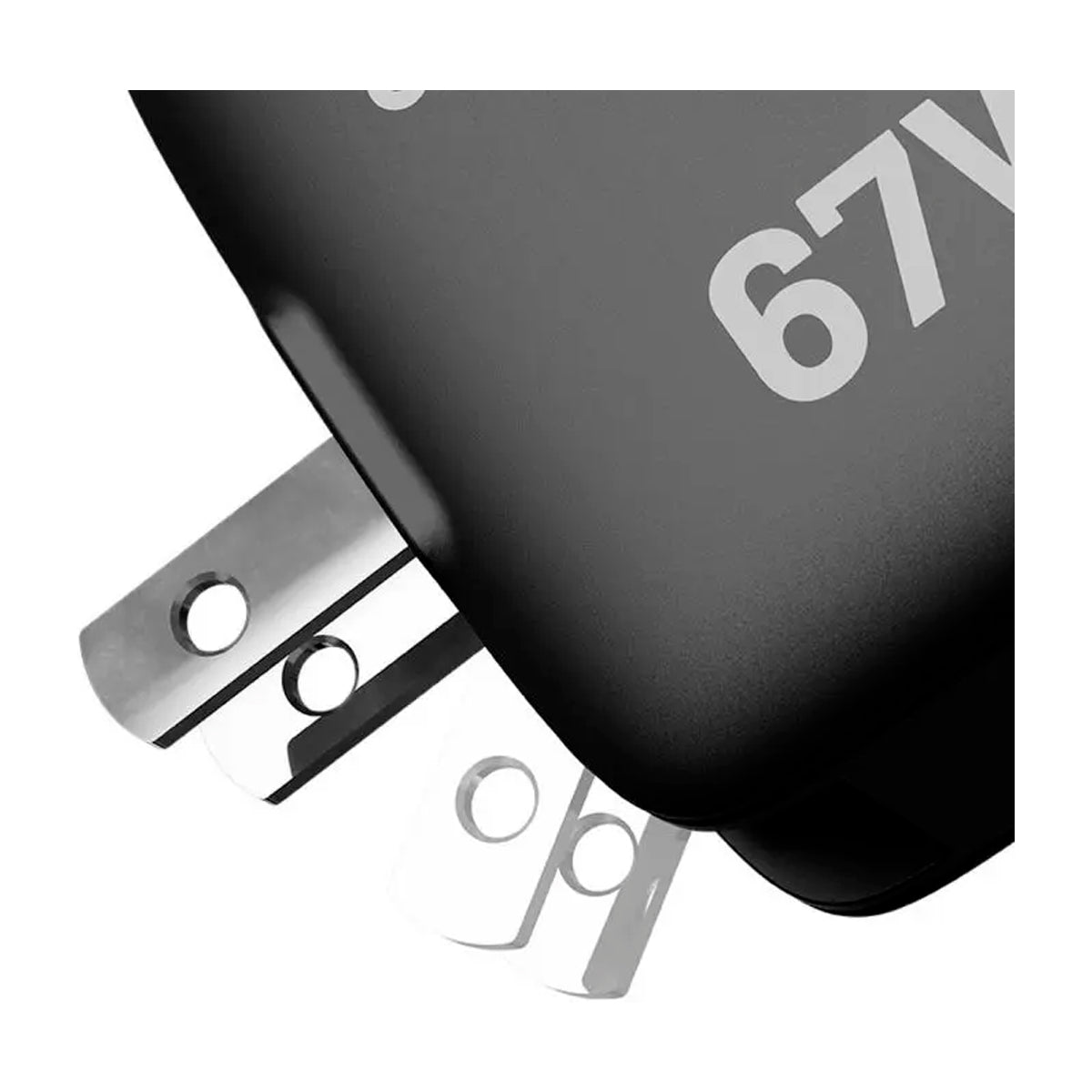 Klip Xtreme Adaptador de Corriente de Pared | 3 puertos | Tecnología GaN | Indicador LED | Negro