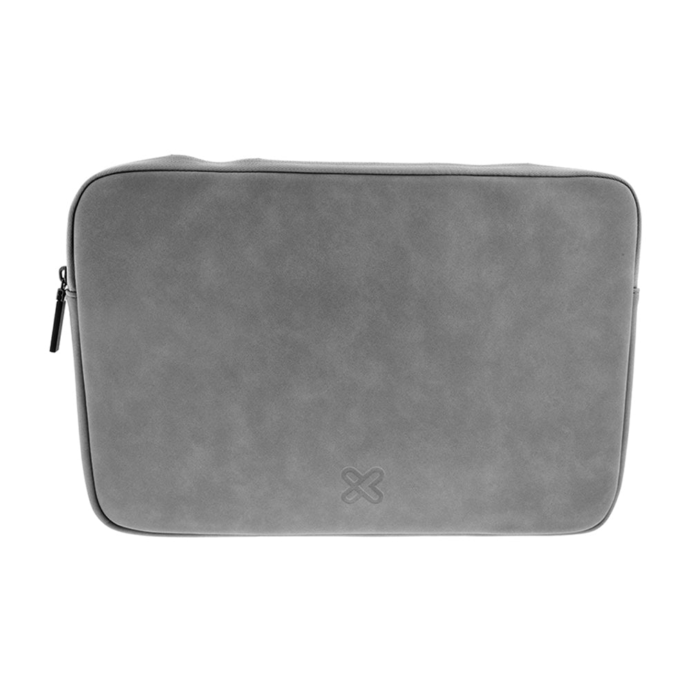 Klip Xtreme Funda con Cremallera para Laptop de hasta 15.6" | Gris