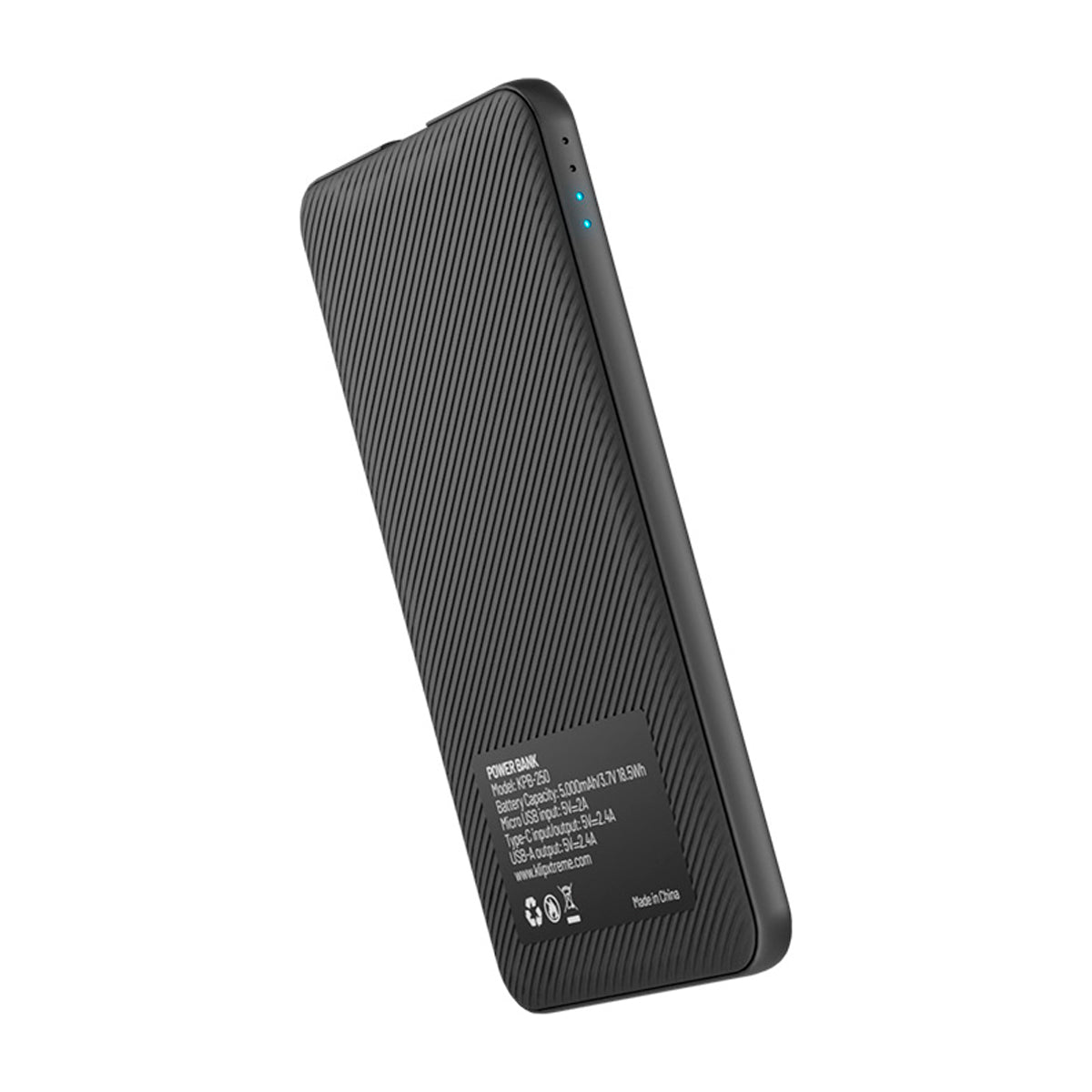 Klip Xtreme Power Cell Lite Batería Portátil para Smartphones y Tablets | 5000Mah | Negro