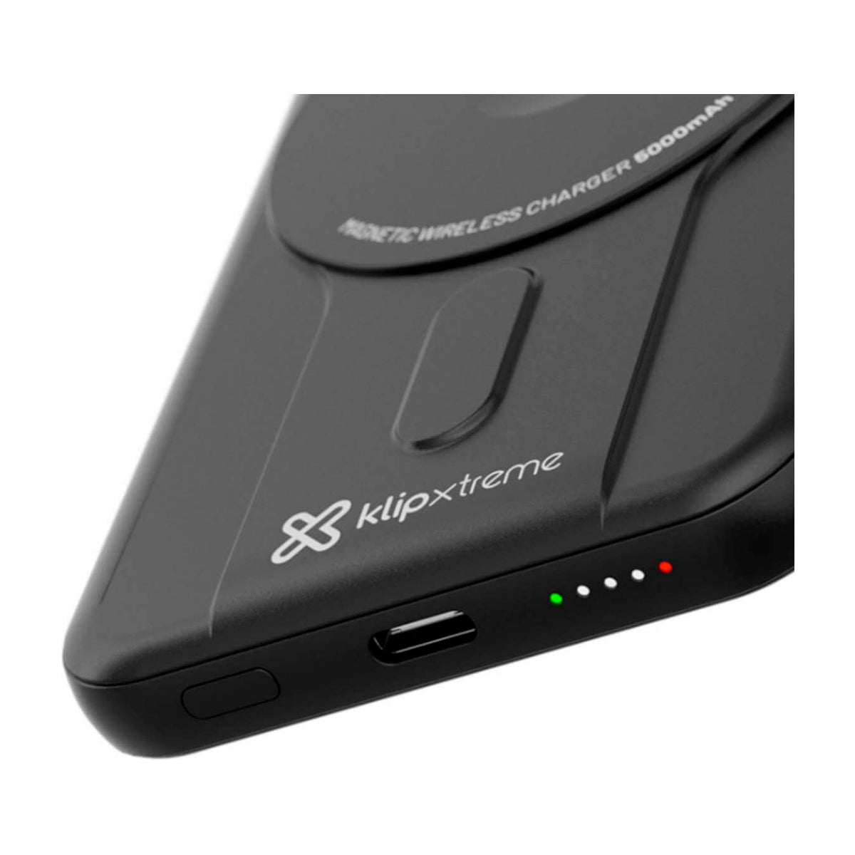 Klip Xtreme PowerMag Batería Portátil para Smartphones y Tablets | 5000Mah | Negro