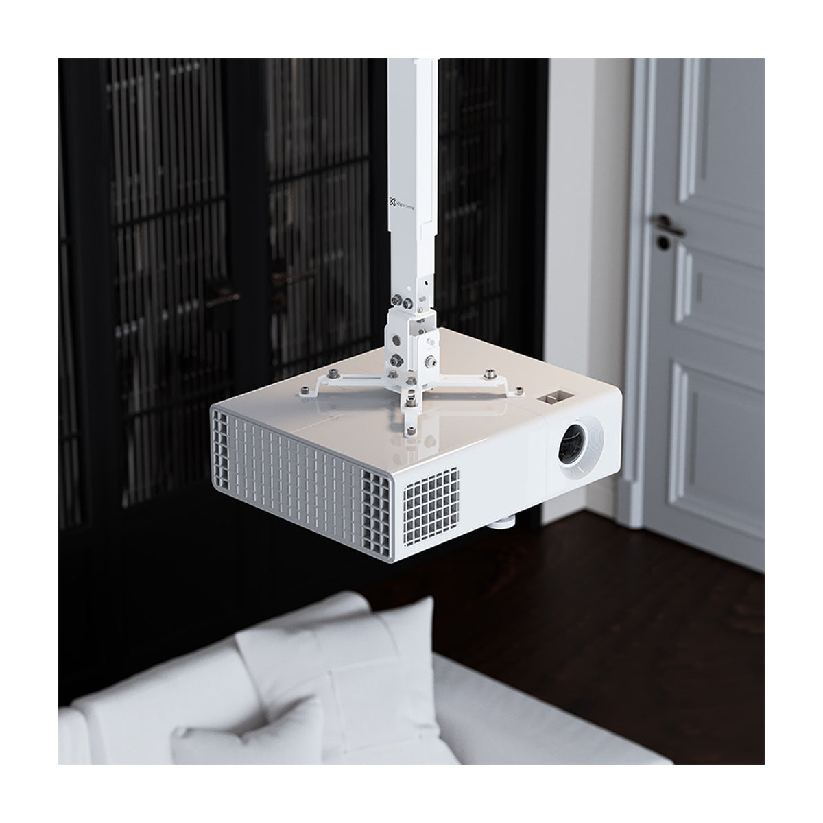 Klip Xtreme Soporte de Techo y Pared Movible para Proyectores