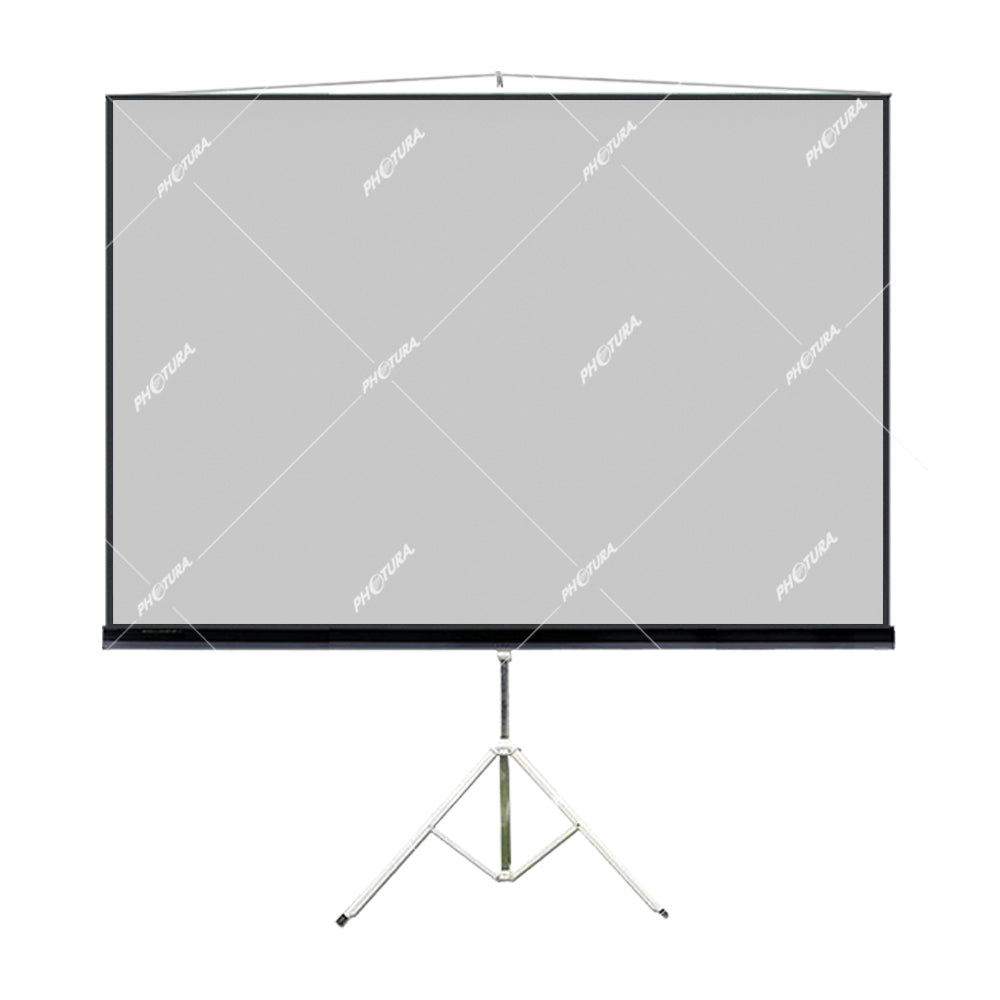 Klip Xtreme Pantalla para Proyector de 92" | Diseño Portátil con Trípode | 16:9