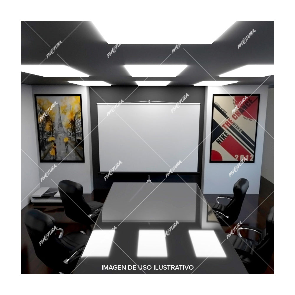 Klip Xtreme Pantalla para Proyector de 92" | Diseño Portátil con Trípode | 16:9