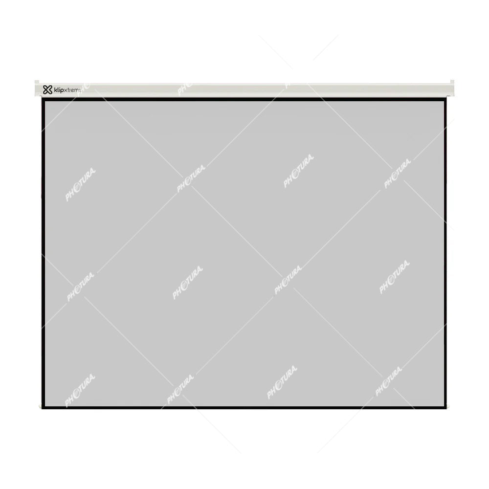 Klip Xtreme Pantalla para Proyector de 100" | Para Pared y Techo | 4:3