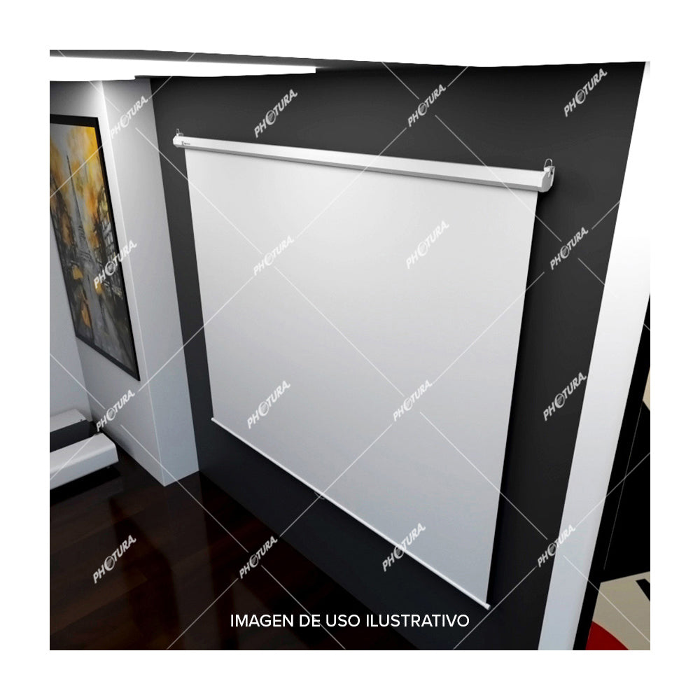 Klip Xtreme Pantalla para Proyector de 100" | Para Pared y Techo | 16:9