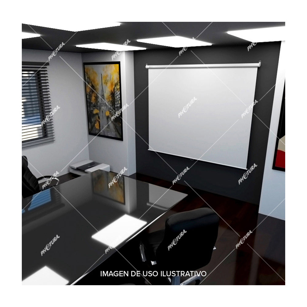 Klip Xtreme Pantalla Motorizada para Proyector de 120" | Para Pared y Techo | 16:9