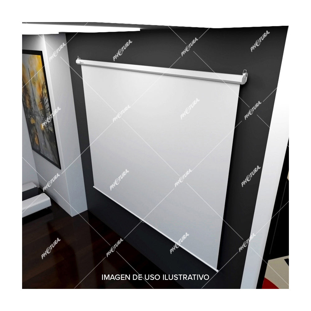 Klip Xtreme Pantalla Motorizada para Proyector de 120" | Para Pared y Techo | 16:9