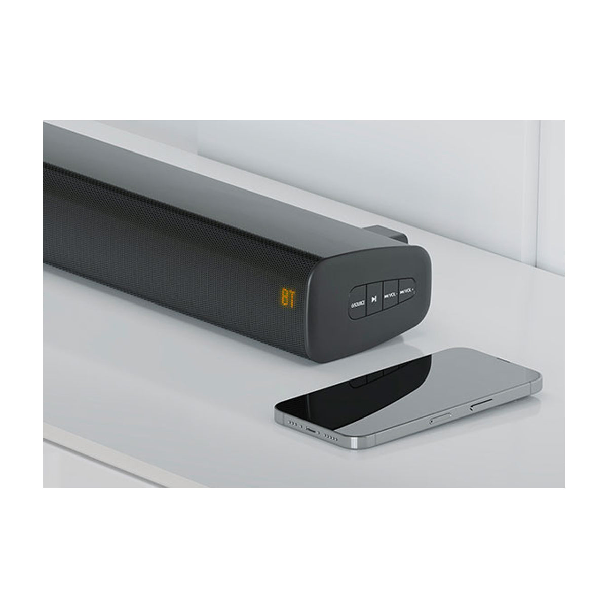 Klip Xtreme Tunebar Barra de Sonido Inalámbrica Bluetooth de 2.0 Canales | 60W