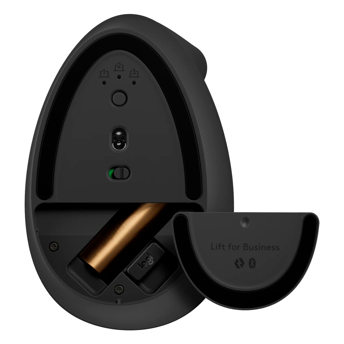 Logitech LIFT Mouse Inalámbrico | Bluetooth | Negro