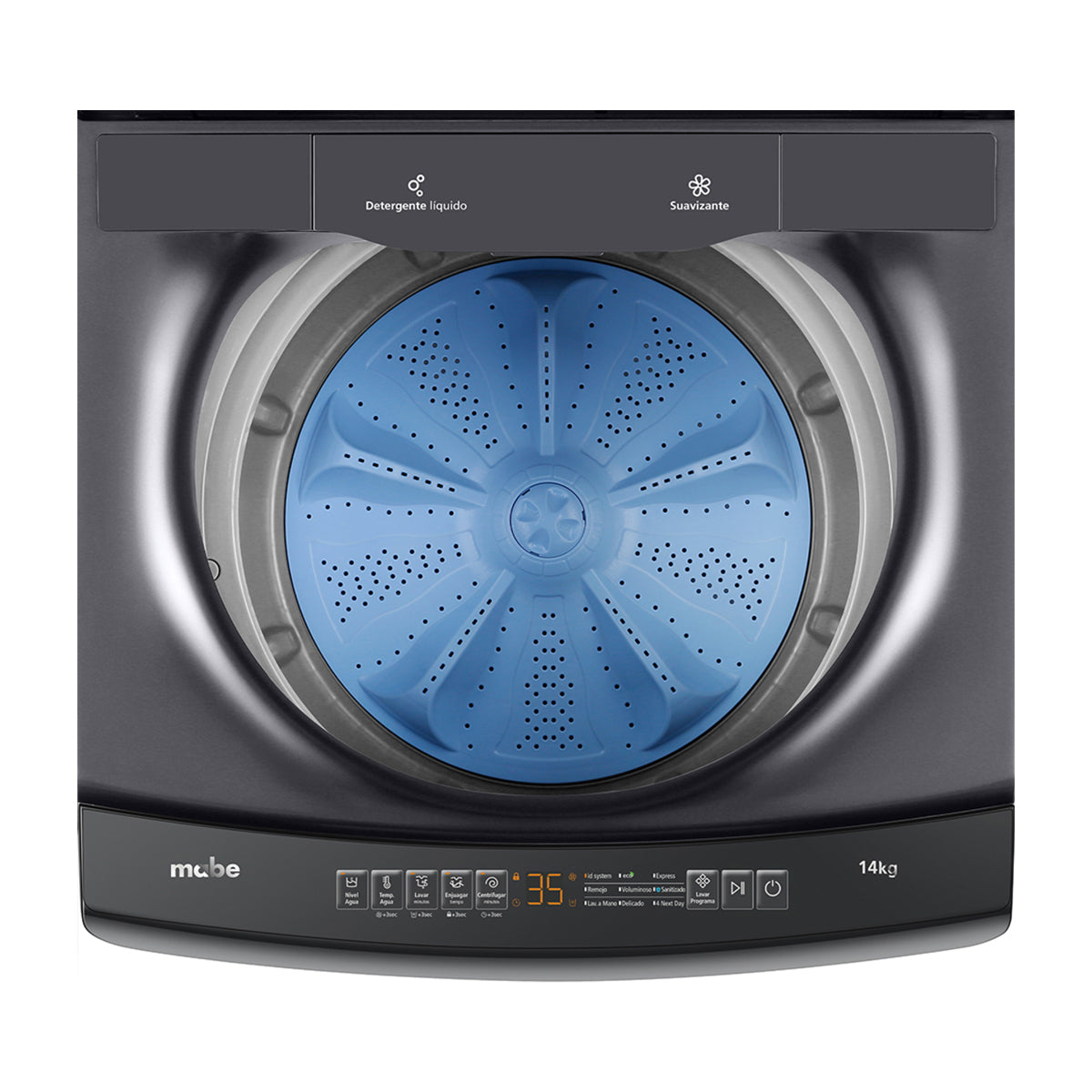 Mabe Lavadora Automática de Carga Superior | Tecnología Safe & Clean | Aqua Saver Green | 14kg