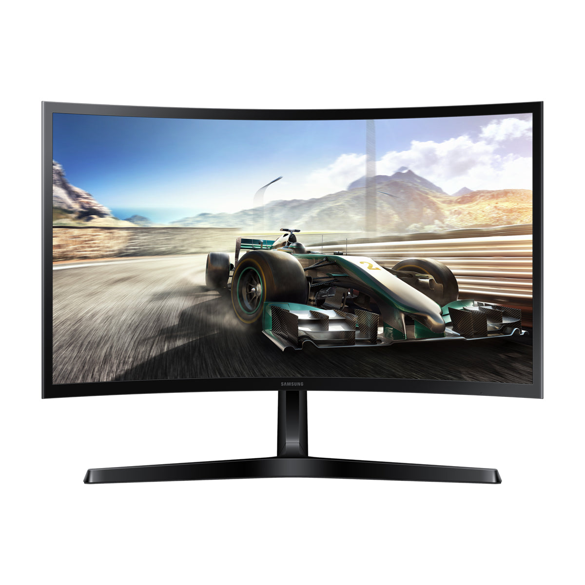 Samsung Essential S36GD Monitor Curvo VA LED Full HD de 24" | Diseño Ultra Fino | Flicker Free | Game Mode