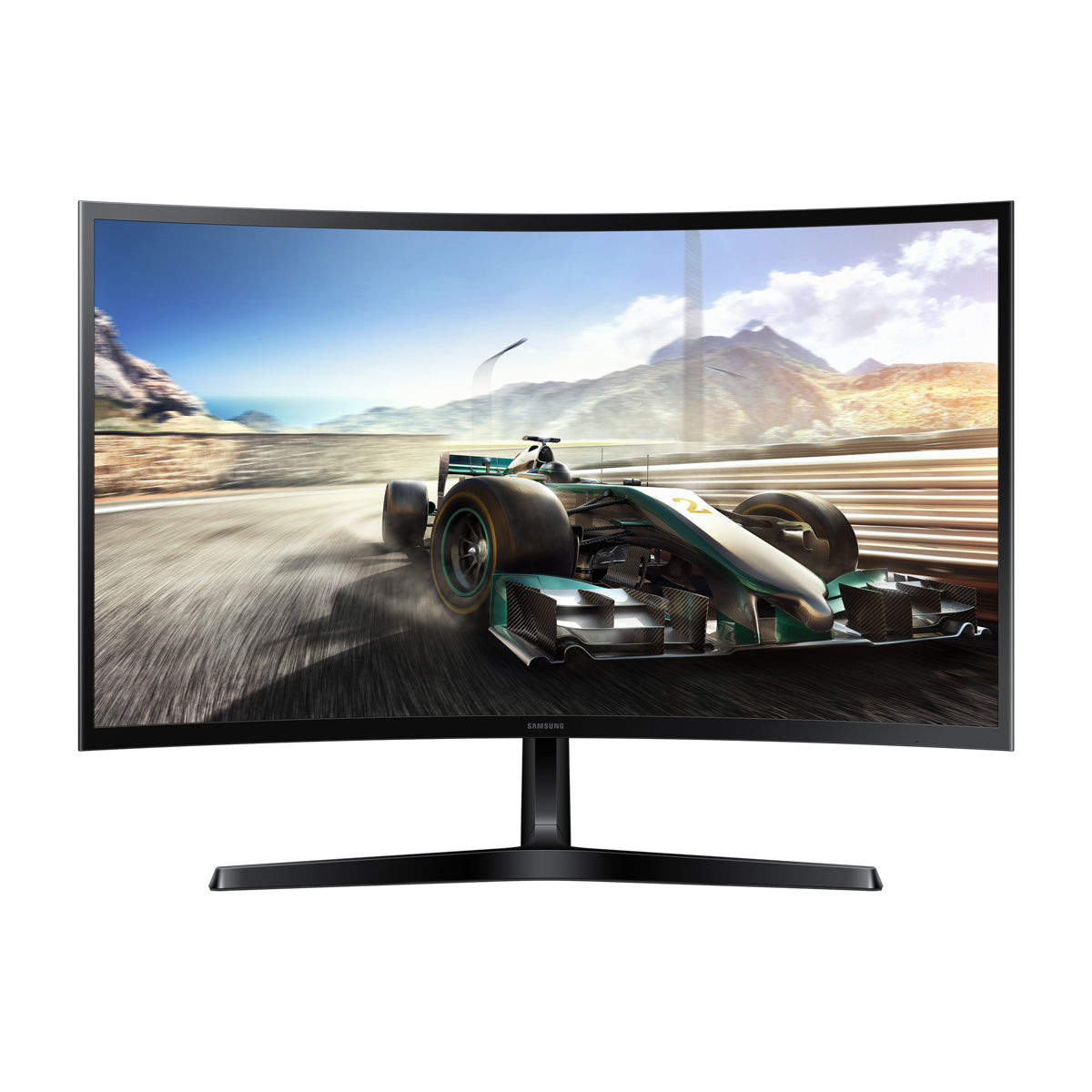 Samsung Essential S36GD Monitor Curvo VA LED Full HD de 27" | Diseño Ultra Fino | Flicker Free | Game Mode