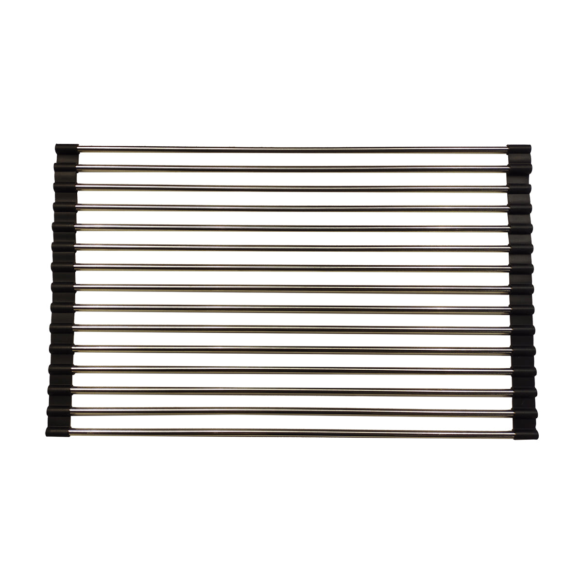 Drija Lucca 84 Fregador Moderno de Acero Inoxidable | Sistema Anti Reboso | Enjuagador de Vasos