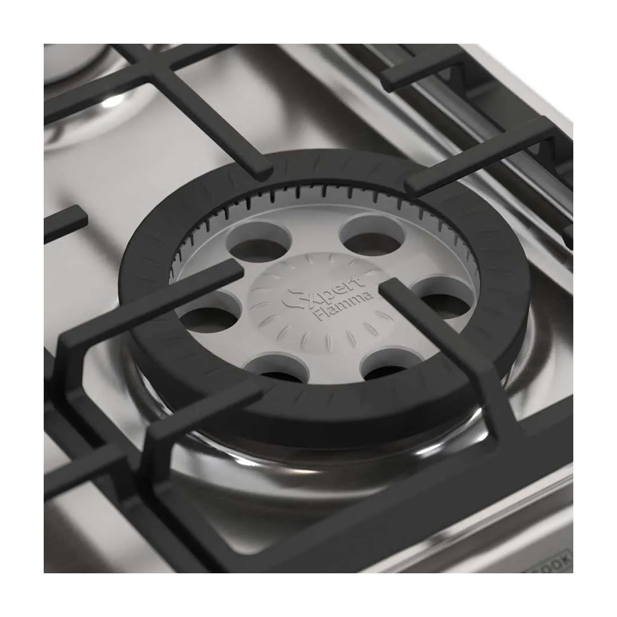Whirlpool Estufa a Gas de Acero Inoxidable | Convección | Xpert Flamma | Xpert Air Fry | Xpert Air Bake | Tipo Espejo | 30" | 6 Quemadores