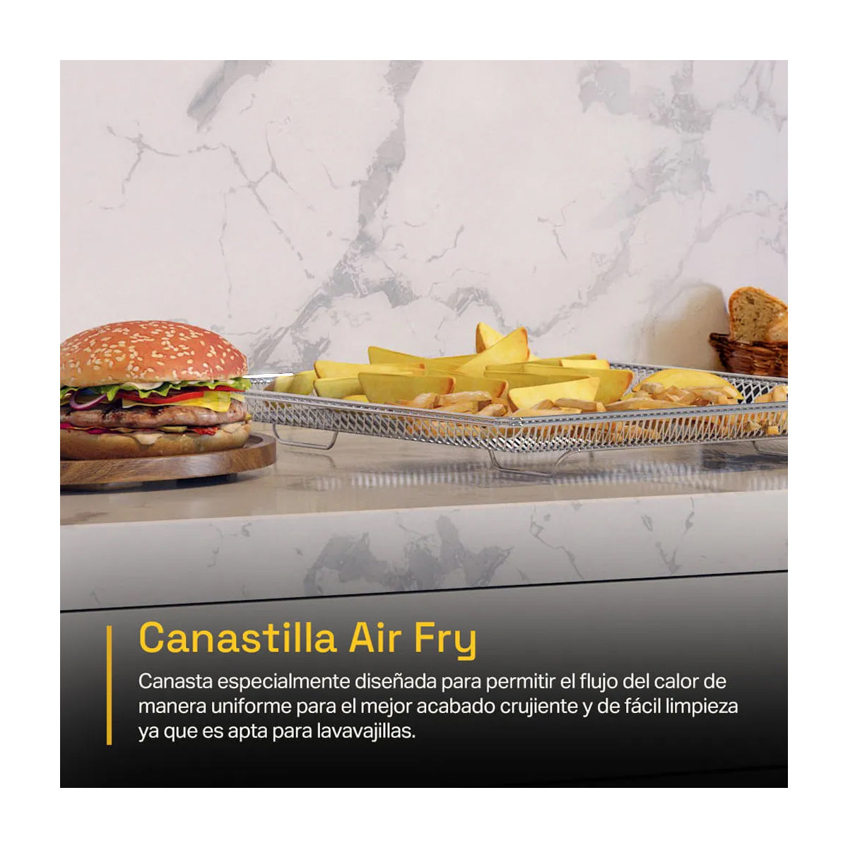Whirlpool Estufa a Gas de Acero Inoxidable | Convección | Xpert Flamma | Xpert Air Fry | Xpert Air Bake | Tipo Espejo | 30" | 6 Quemadores