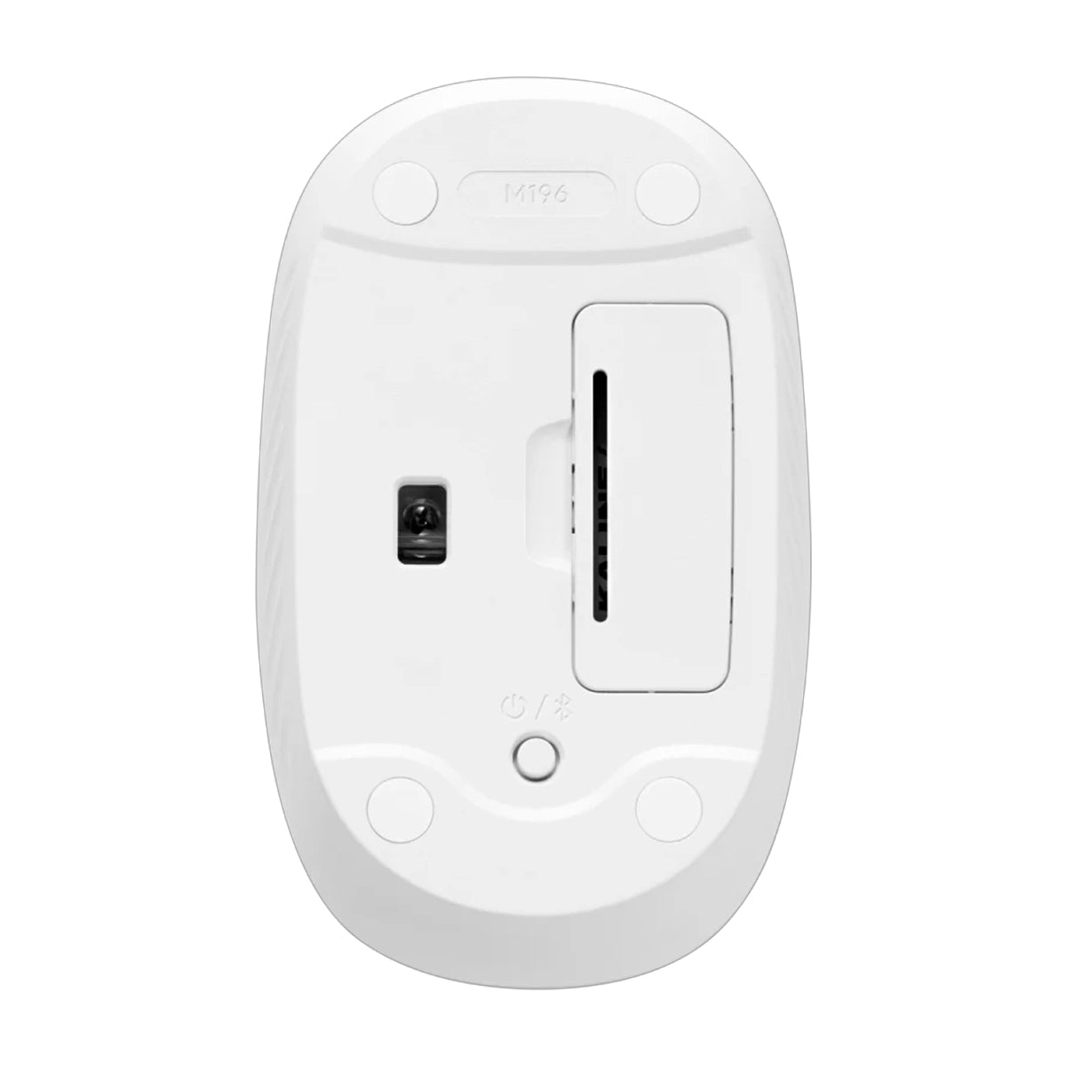 Logitech M196 Mouse Inalámbrico | Bluetooth | Blanco