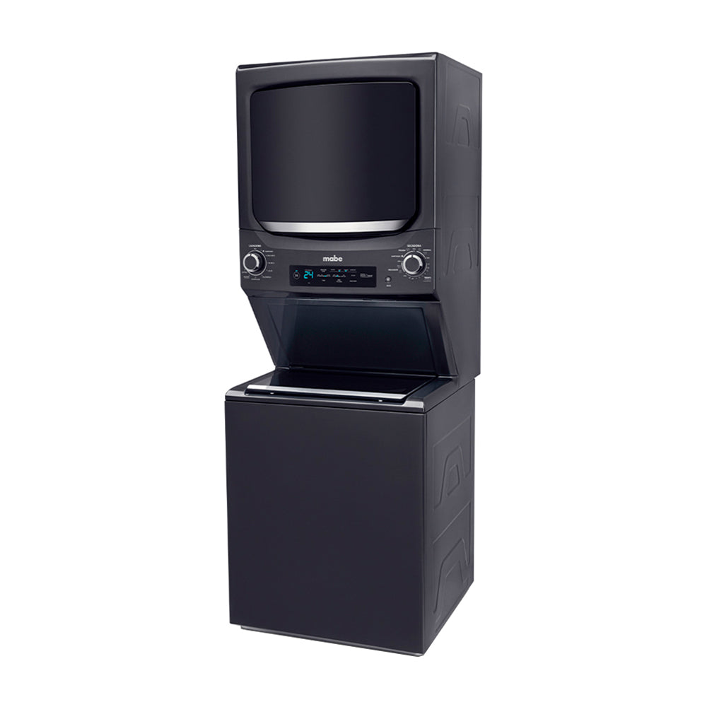 Mabe Centro de Lavado Premium a Gas | Display Touch | Infusor Aqua Energy | Aqua Saver Green | 20kg | Gris Diamante