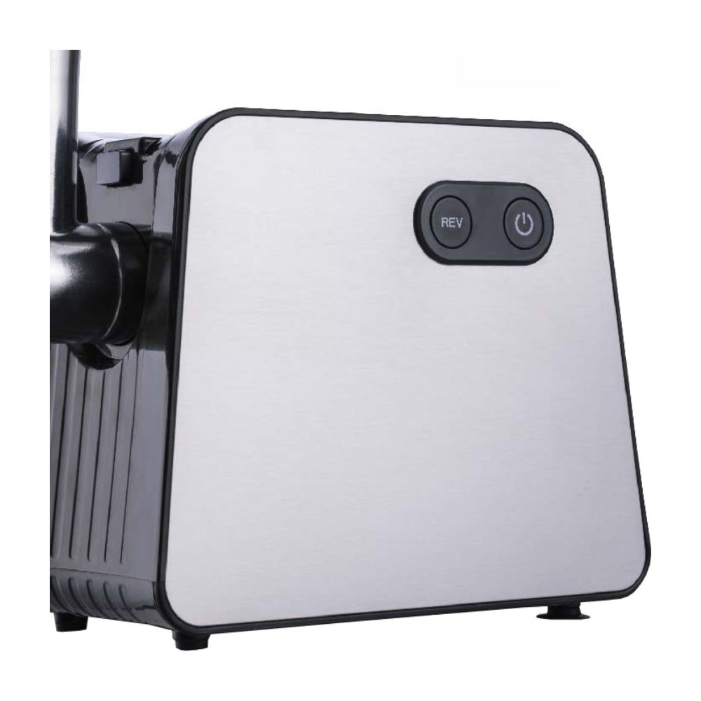 Sankey Moledor de Carne | Función Reversa | Piezas de Metal | Incluye Accesorios | Preparador de Ensalada | Plateado