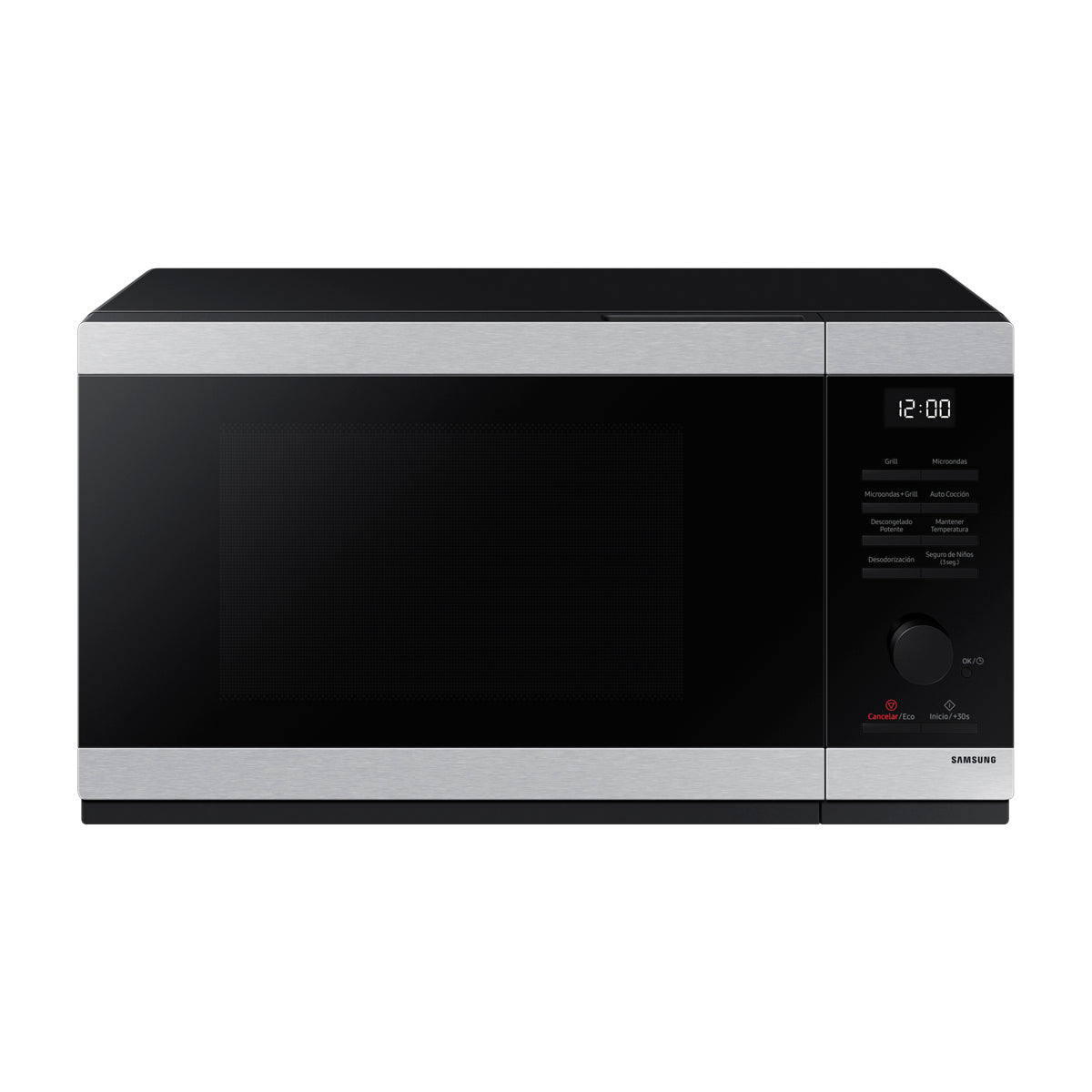 Samsung Microondas de 1000W | Convección | Grill | Interior de Cerámica | Sheath Heater | Steam Cook | Modo Eco | 1.1p3 | Negro