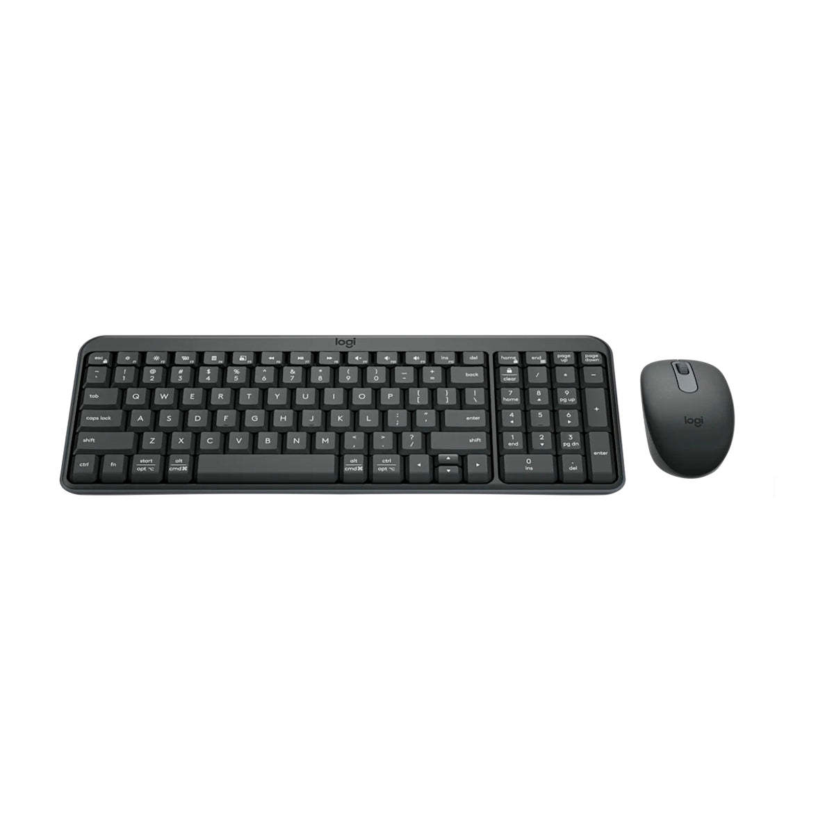 Logitech MK250 Teclado & Mouse Inalámbrico | Accesos Directos | A Prueba de Salpicaduras | Negro