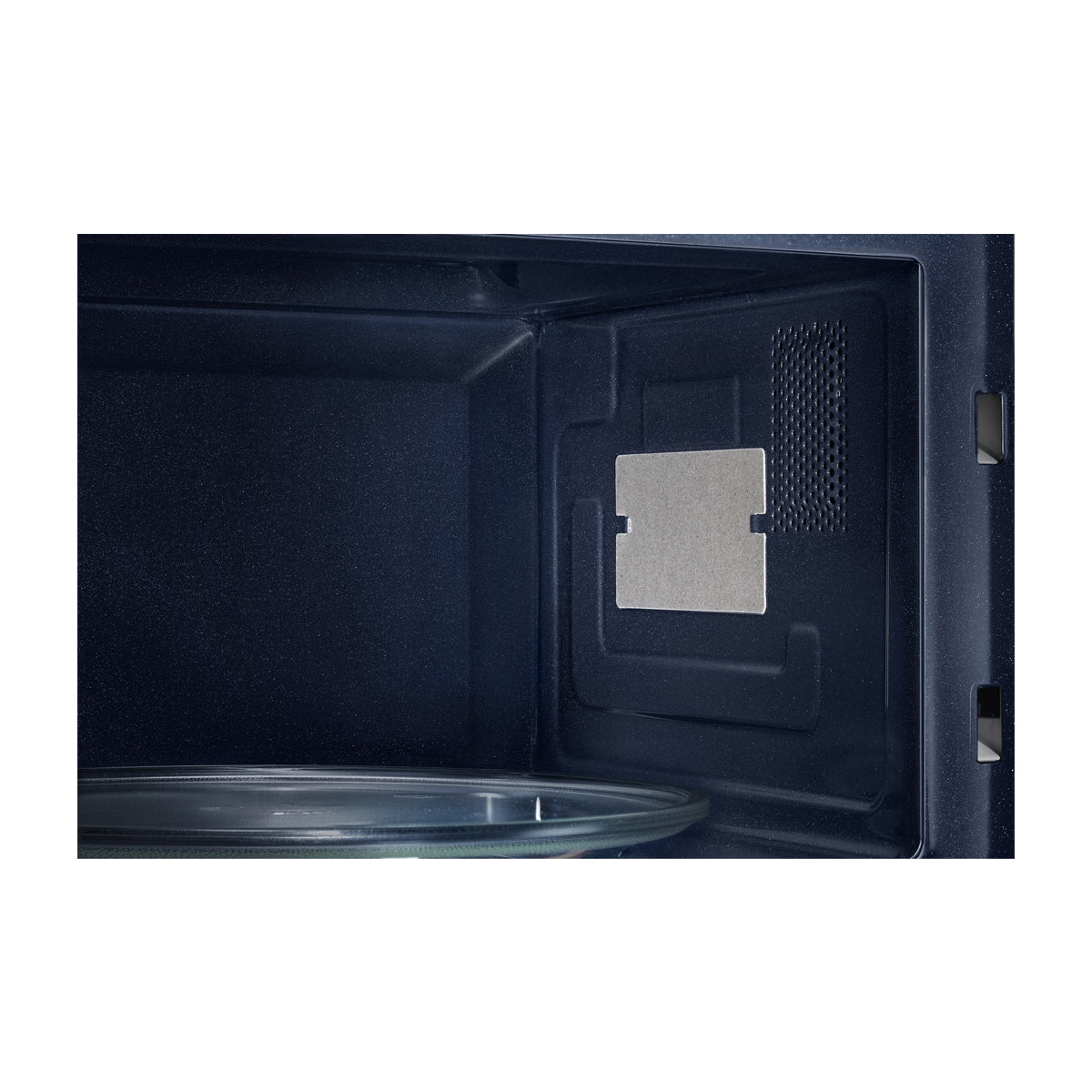 Samsung Microondas de 800W | Interior de Cerámica | Modo Eco | 0.8p3 | Negro