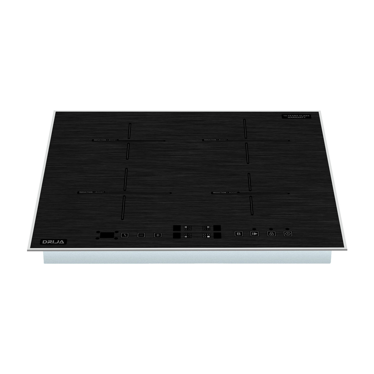 Drija Múnich 60 Induktion Estufa Empotrable Eléctrica de Vitrocerámica | 4 Quemadores | Control Táctil