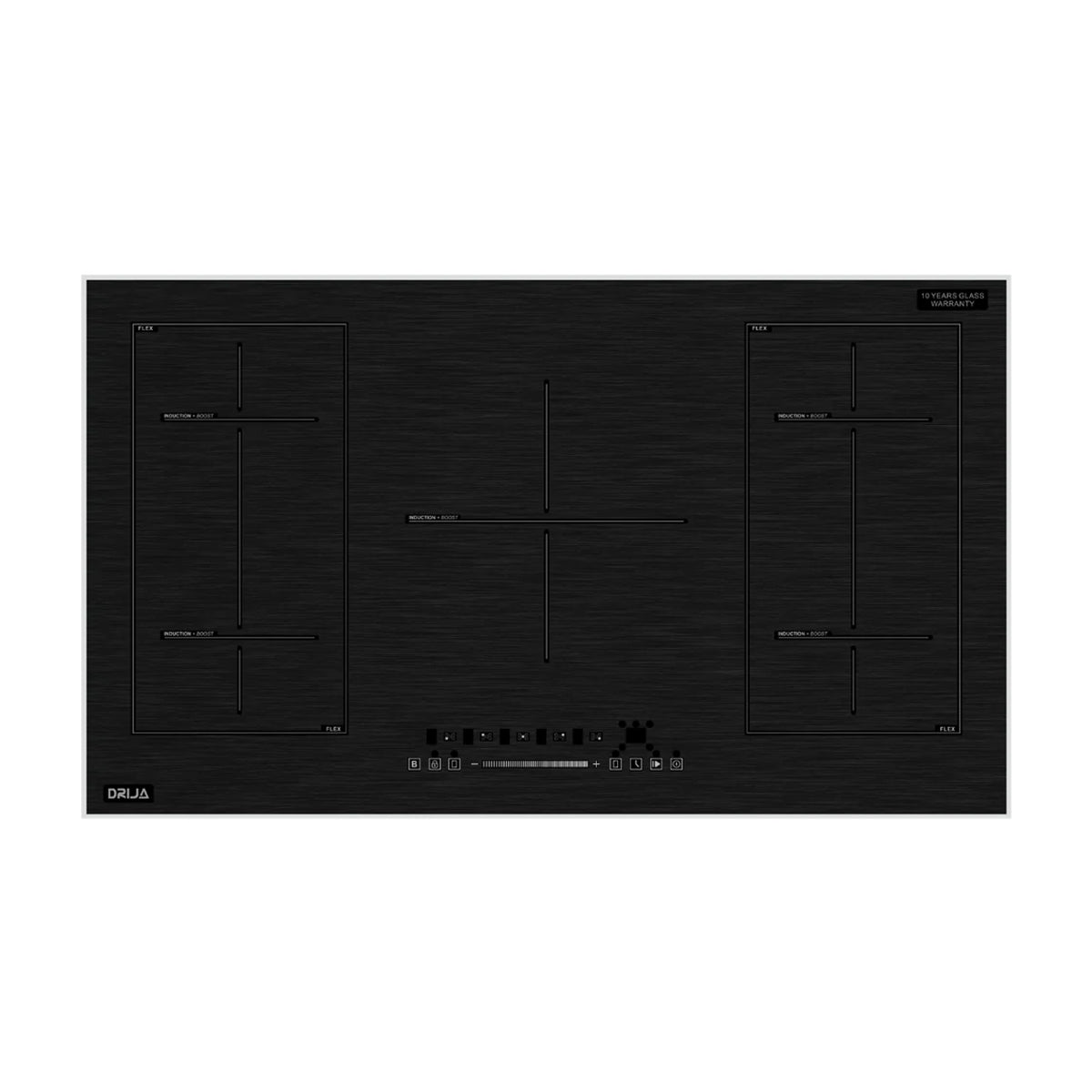 Drija Múnich 90 Induktion Estufa Empotrable Eléctrica de Vitrocerámica | 5 Quemadores | Control Táctil