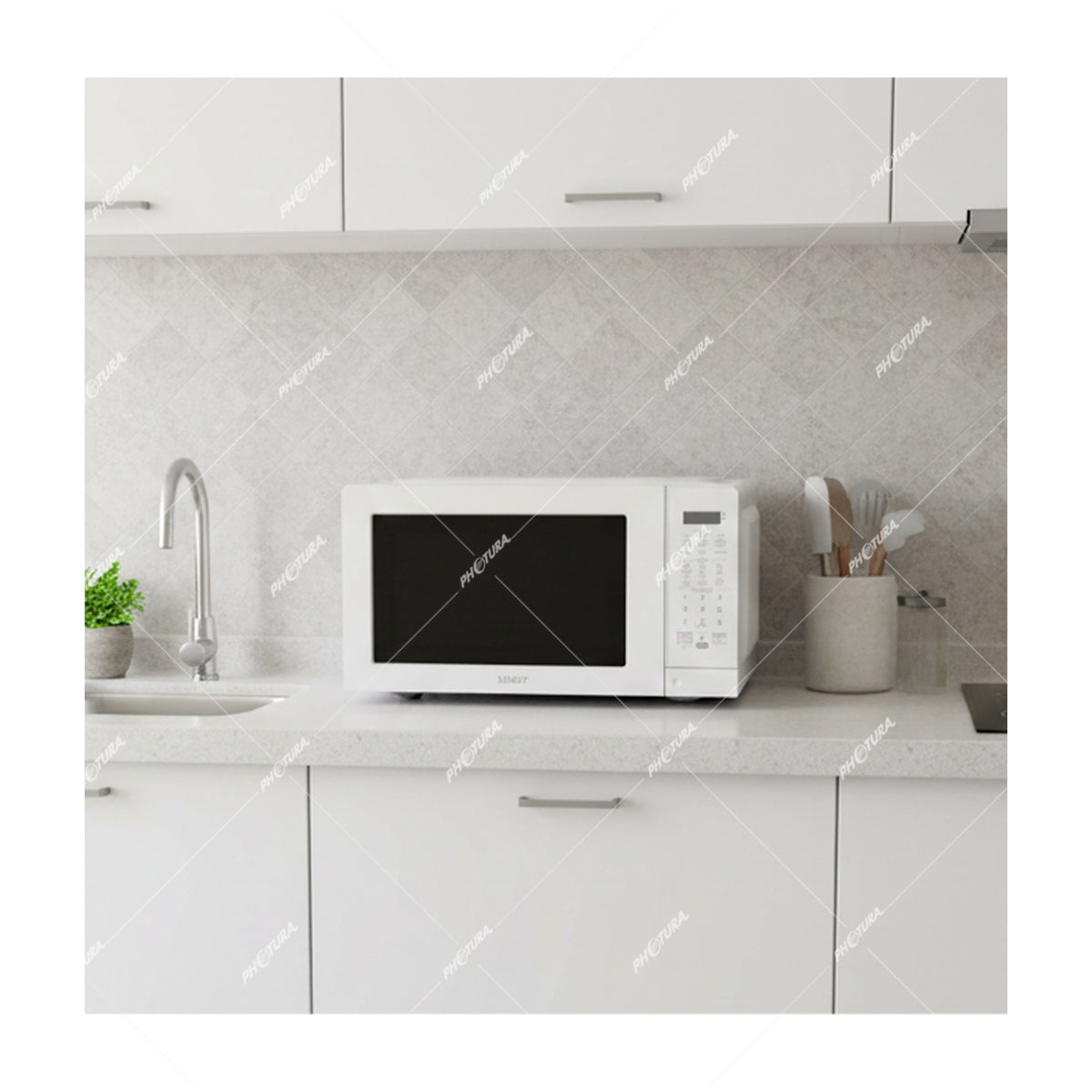 Sankey Microondas de 700W | Magic Wave | 0.7p3 | Menús automáticos | Blanco