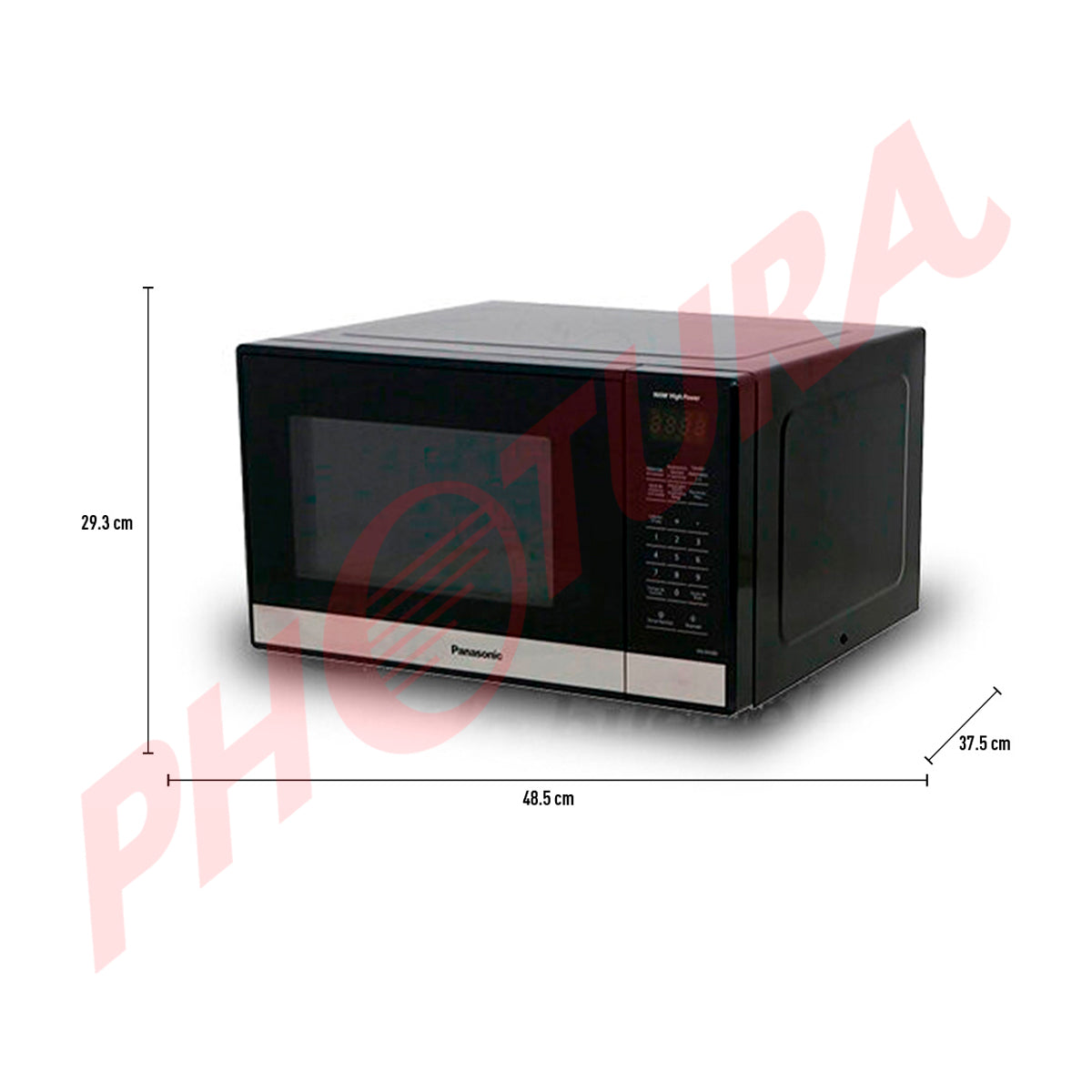 Panasonic Microondas de 900W | 0.9p3 | Negro