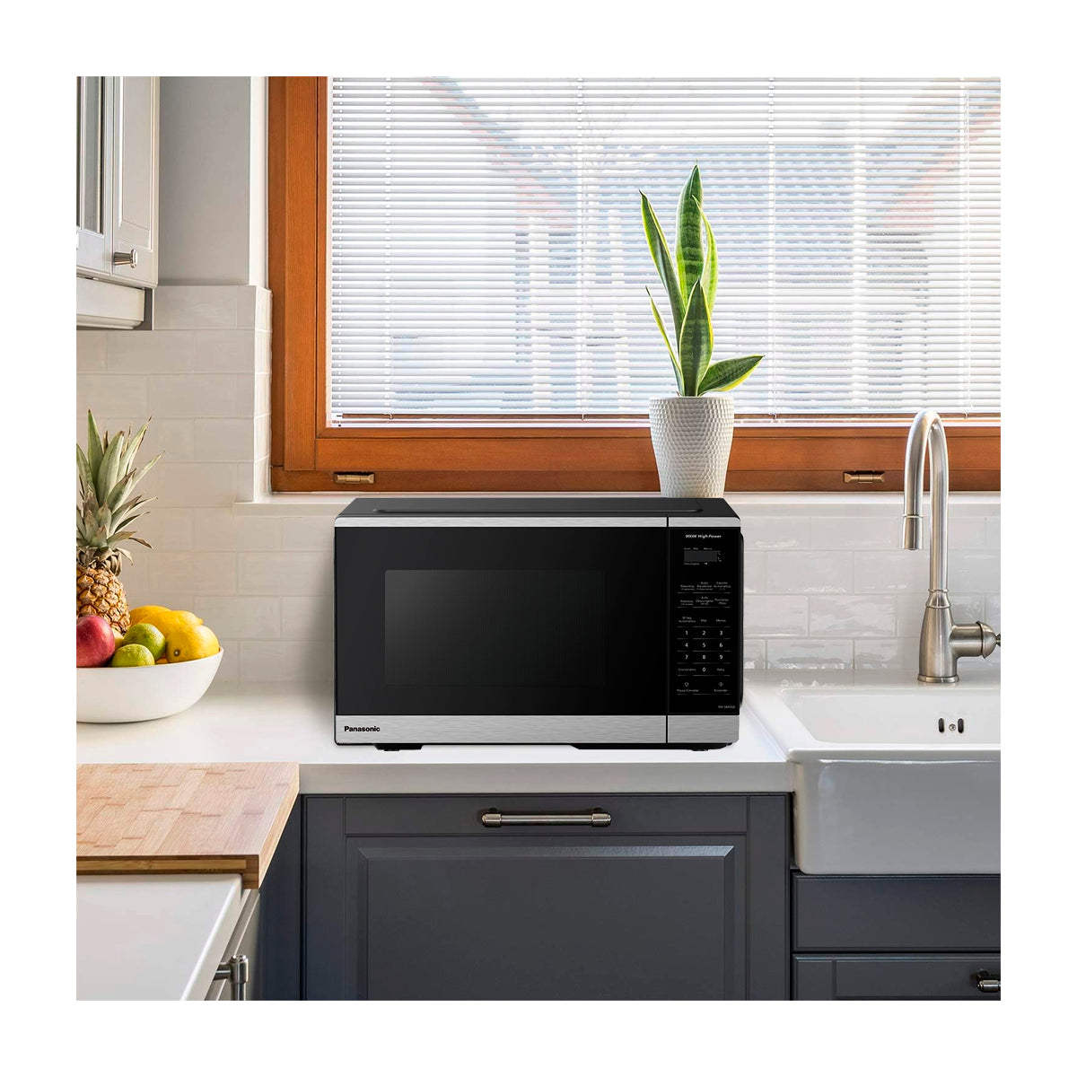 Panasonic Microondas de 900W | 0.9p3 | Negro