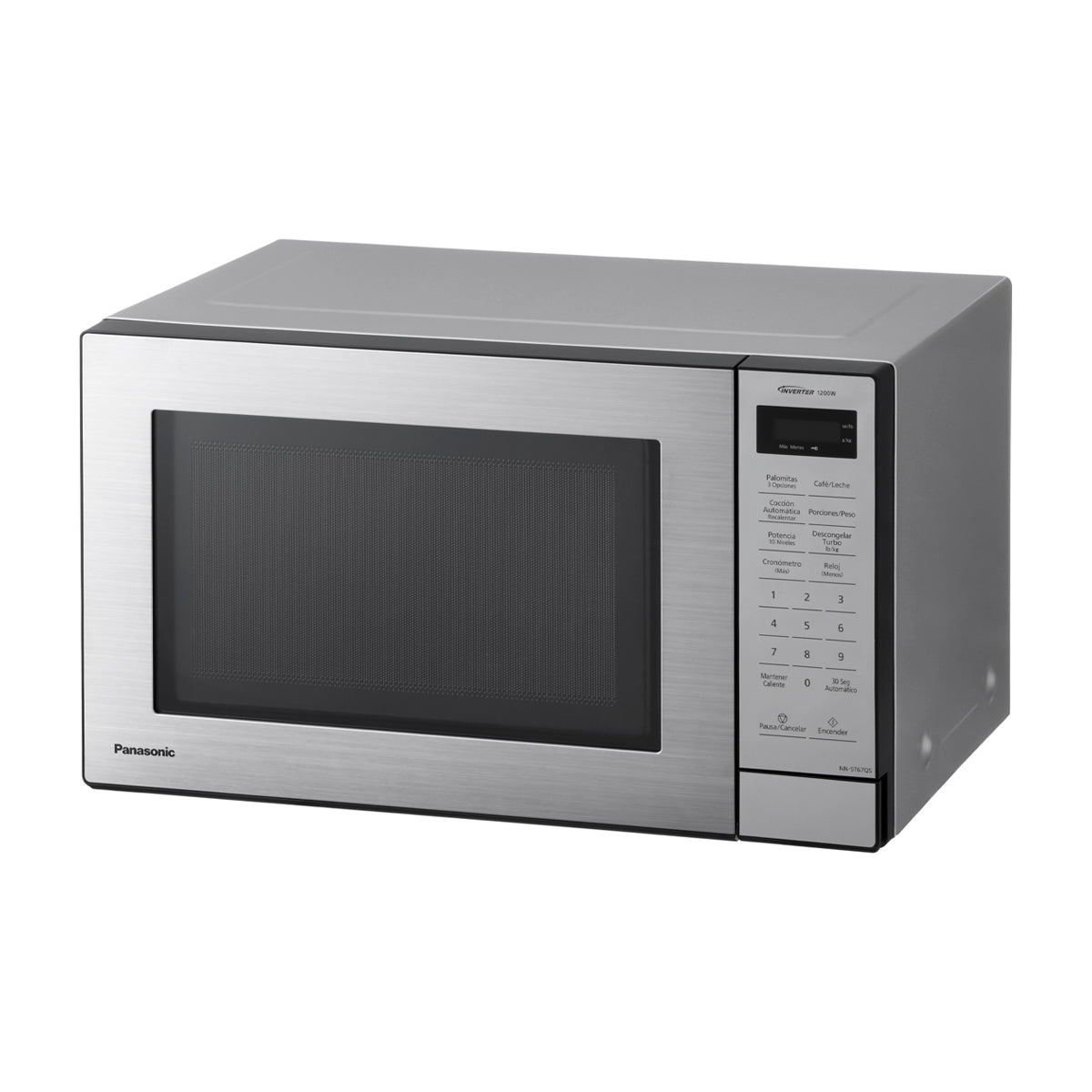 Panasonic Microondas Inverter de 1200W | 1.2p3 | Gris