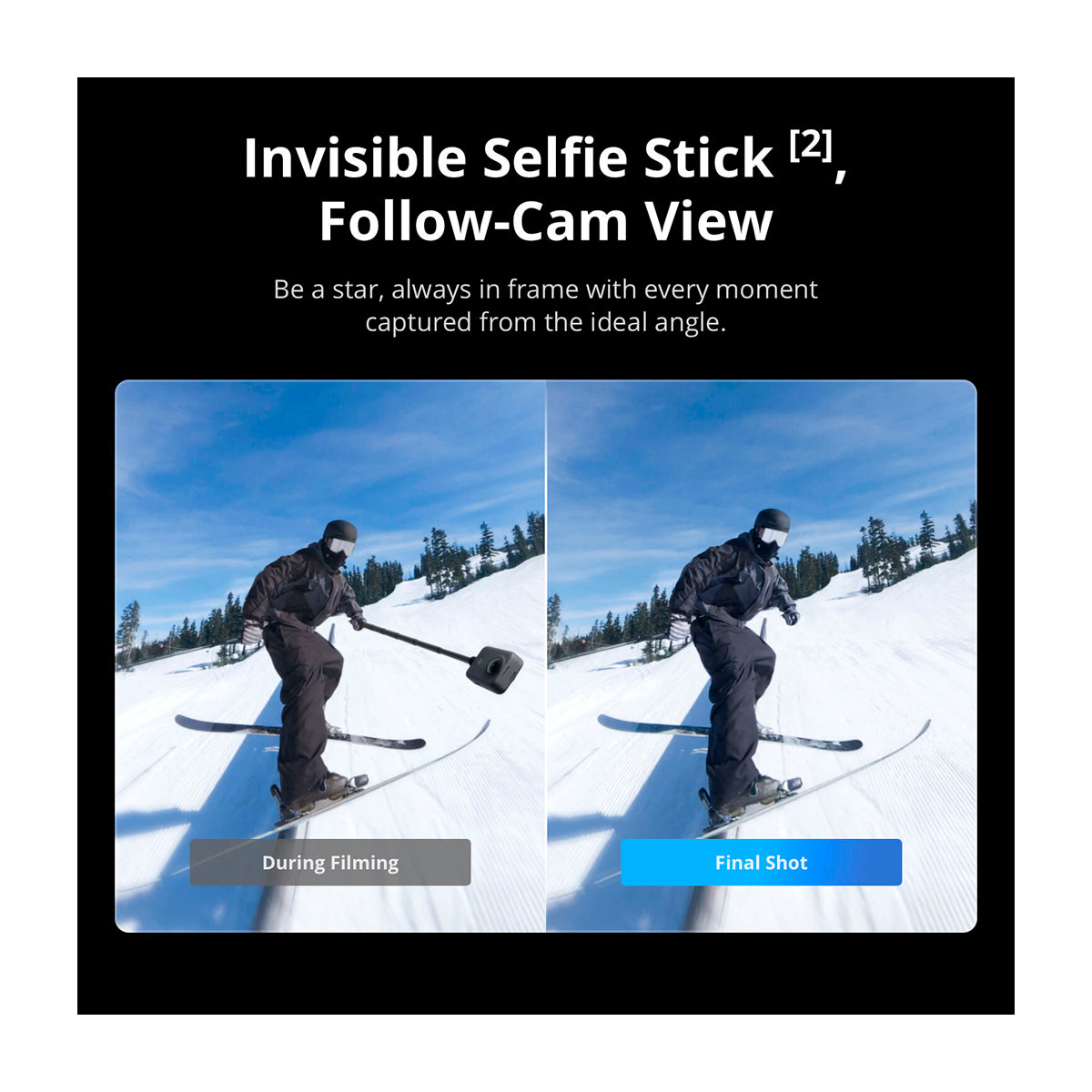 DJI Osmo Action 360 Standard Cámara de Acción | Video 8K 360° | Doble Pantalla | HorizonSteady | Slow Motion