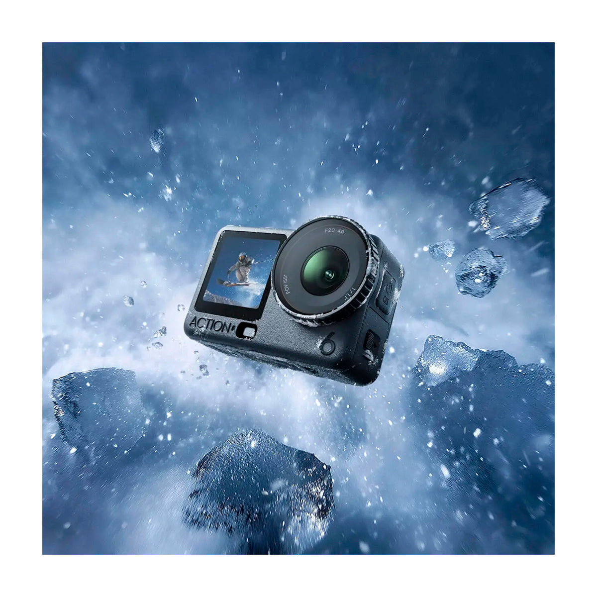 DJI Osmo Action 6 Adventure Cámara de Acción | Video 4K | Doble Pantalla | HorizonSteady | Slow Motion