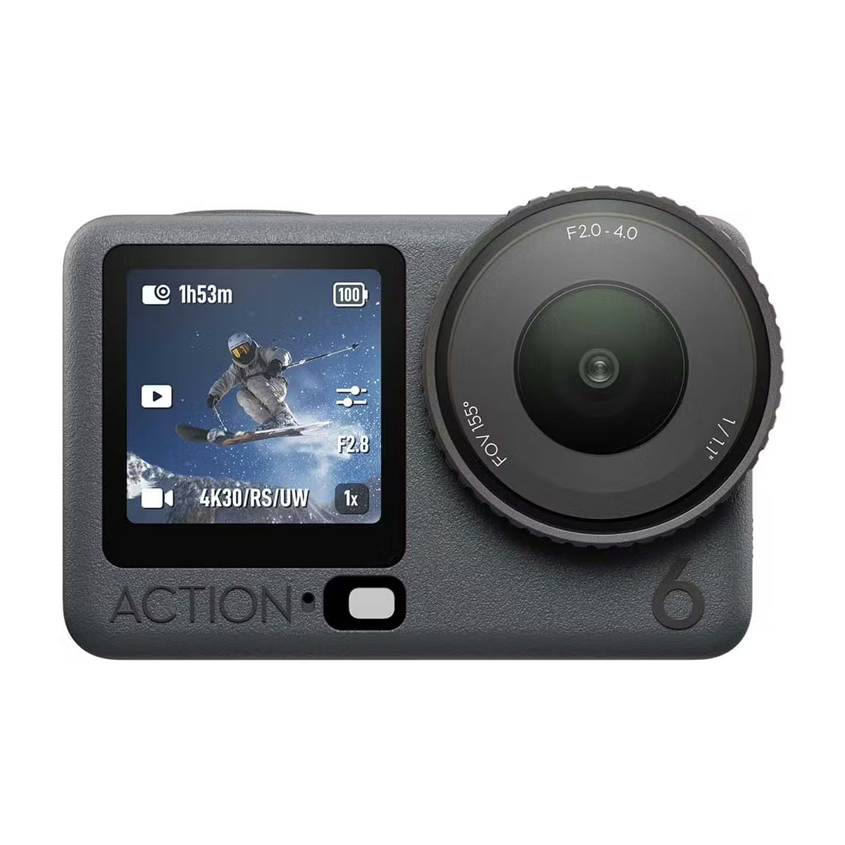 DJI Osmo Action 6 Standard Cámara de Acción | Video 4K | Doble Pantalla | HorizonSteady | Slow Motion