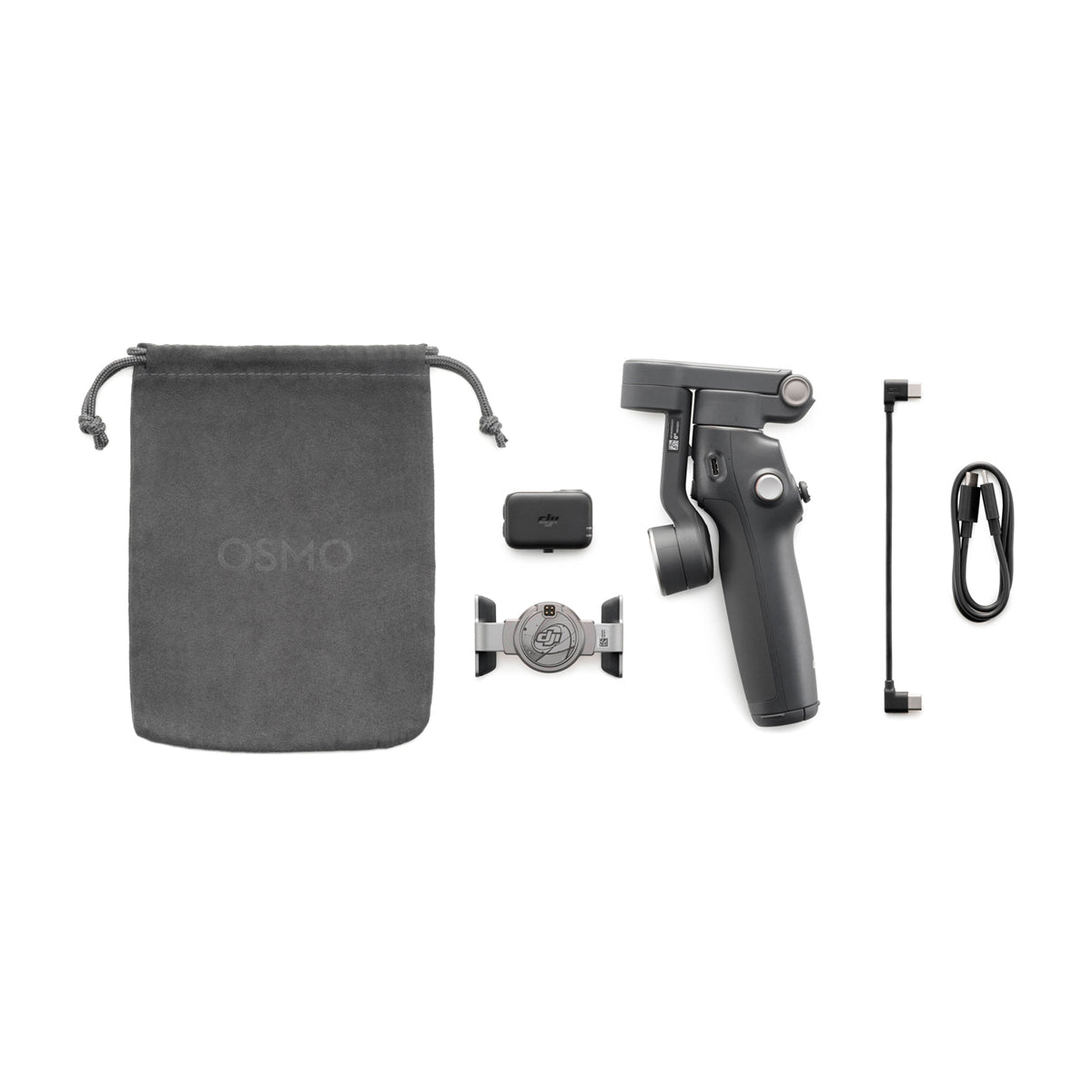 DJI Osmo Mobile 8 Gimbal Extendible para Smartphones | Magnetic | Estabilizador de 3-Ejes | Módulo Multifuncional | Quick Launch | Rotación 360° | ActiveTrack 7.0 | 10H | Gris Oscuro