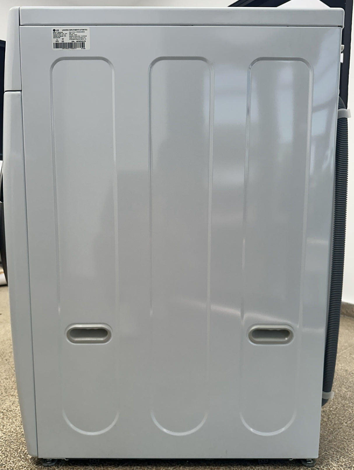 (Outlet) LG Combo Lavadora Automatica Inverter Direct Drive y Secadora a Gas de Carga Frontal | 6 Motion DD | Turbo Wash | 22kg | Blanco